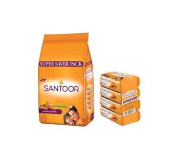SANTOOR SNDL-TURMERIC 125*4